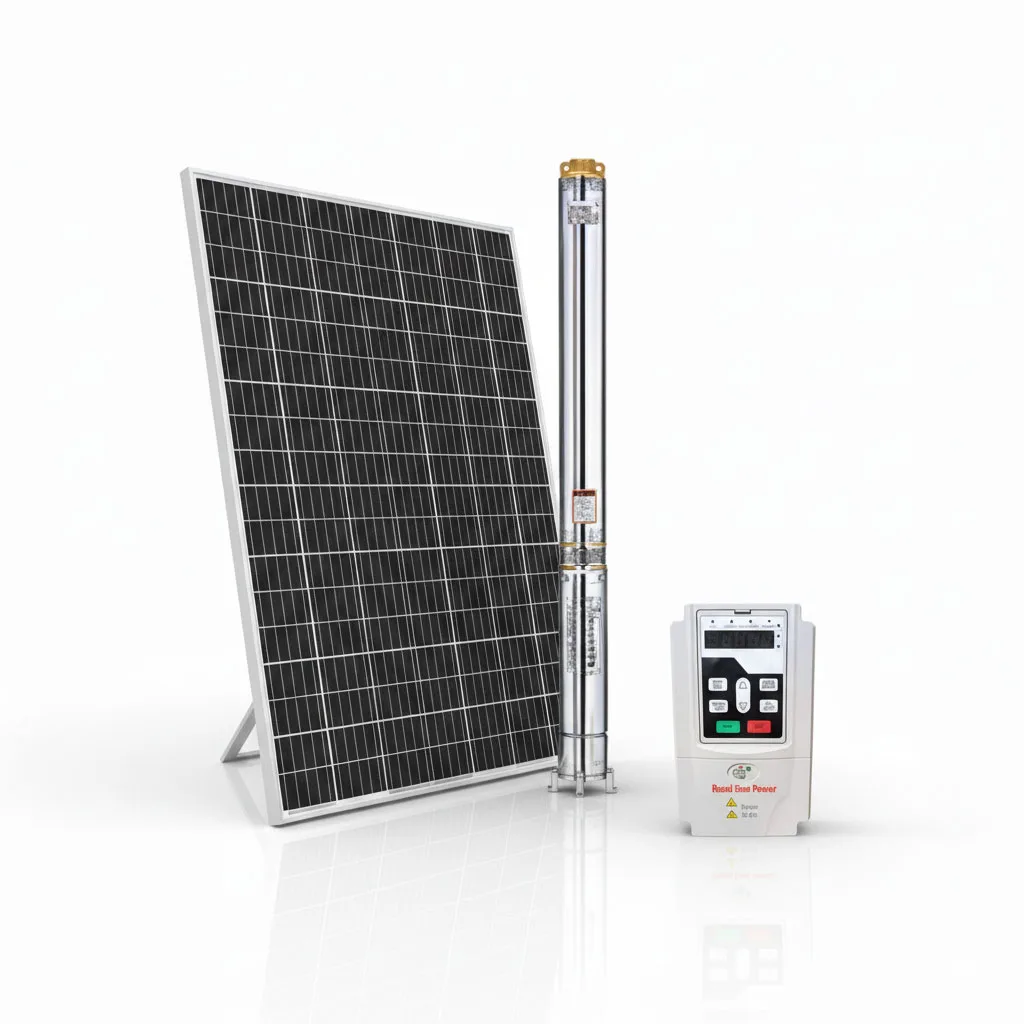 1.5HP Solar Submersible Pump Package